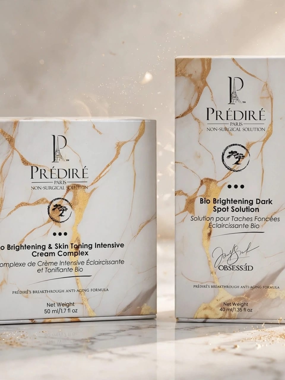 Bio Brightening Dark Spot Solution – White & Gold